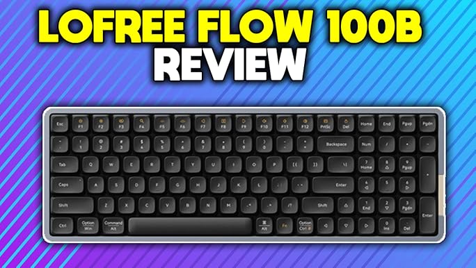 Lofree Flow ブラック Flow84, the Smoothest Mechanical Keyboard